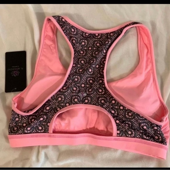 Pink Lotus Sports Bra - Picture 3 of 7